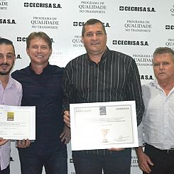 Grupo Dago vence Prêmio Melhores no Transporte Cecrisa 2016